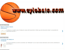 Tablet Screenshot of cylobato.com